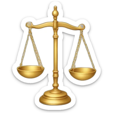 scales balance sticker