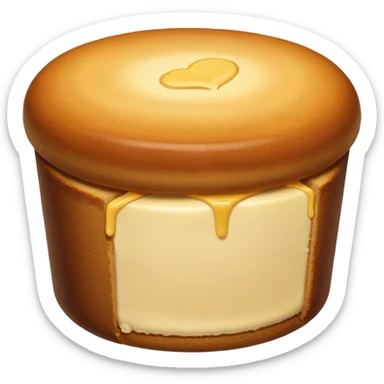 bizcocho mantecado sin carita sticker