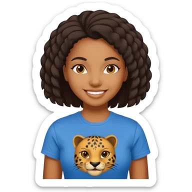 Black girl pantera sticker