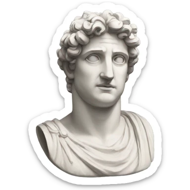 GREEK STATUE sticker