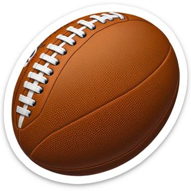 amazing football not contain white color sticker