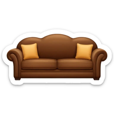 comfy couch sticker