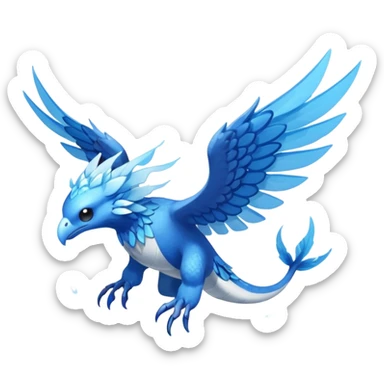 Elemental Flying-type-Water-type natural Pokémon-Fakémon-creature sticker