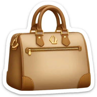 Beige Luis Vuitton Handbag sticker