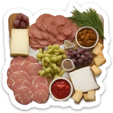 Charcuterie board  sticker