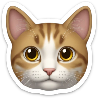 gato de kunos simulacione sticker