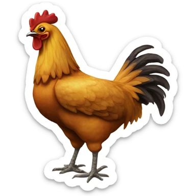 Pollo a la braza acevichado sticker