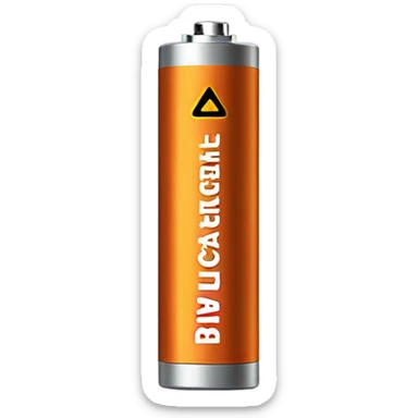 AA battery duracell sticker