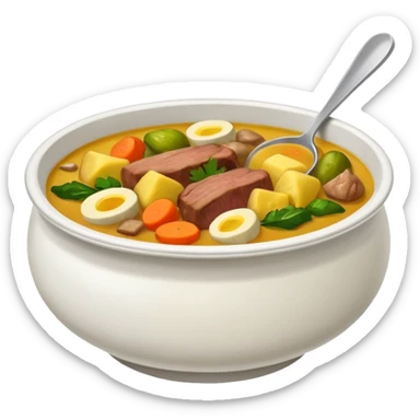 A Dominican sancocho  sticker