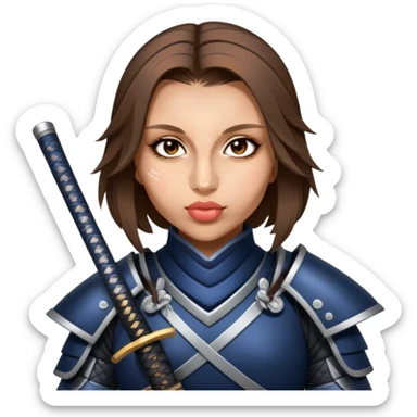 Warrior Samurai sticker