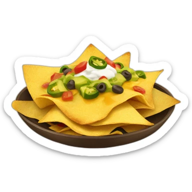mexixan-nachos sticker