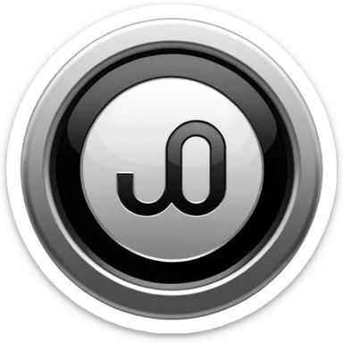 Verification badge black and white sticker