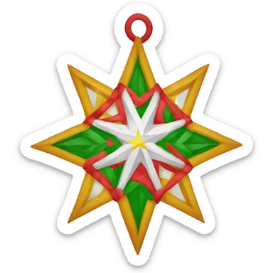 filipino christmas parol sticker