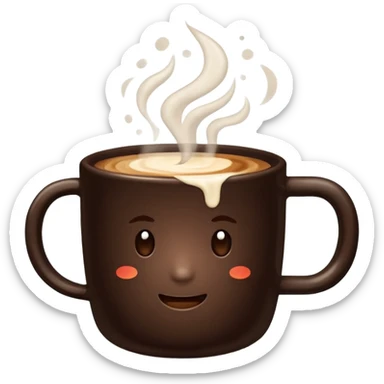 Americano coffee  sticker