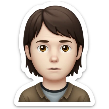 Carl grimes sticker