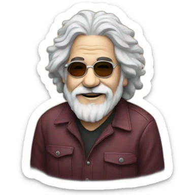 Jerry Garcia sticker