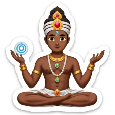 Lord Vishnu Murthy sticker