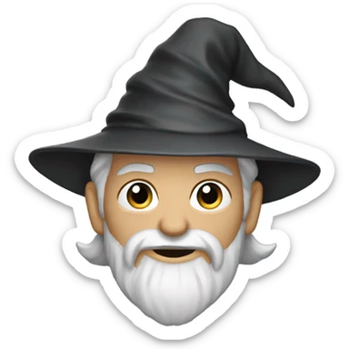 The wizard Merlin sticker