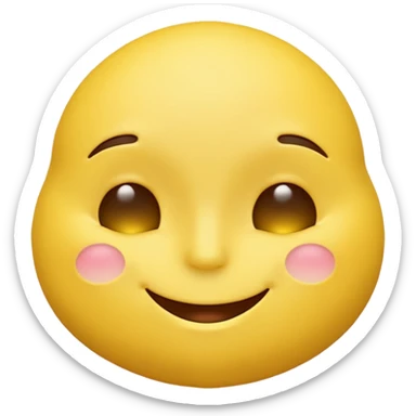 a dreaming emoji sticker