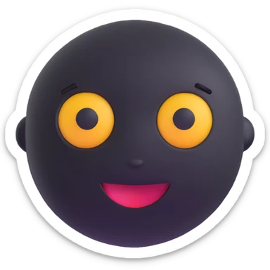 curious face emoji sticker