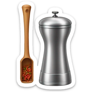 pepper-mill sticker