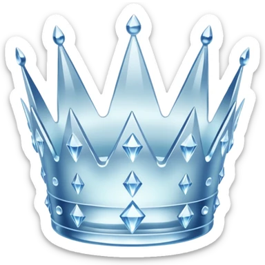 ice crown sticker