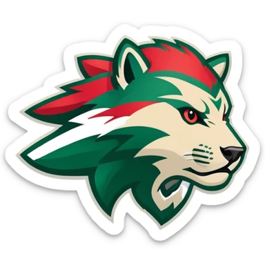 NHL Minnesota wild sticker