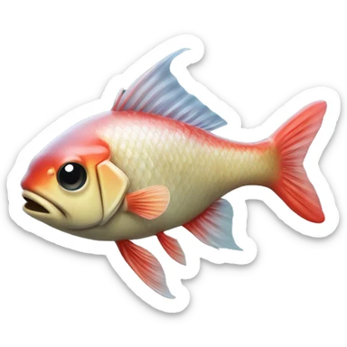 A sucker fish in Connecticut  sticker