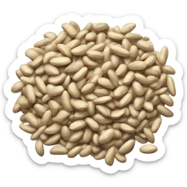 A plastic bag of David sunflower seeds sticker