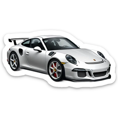 porsche gt3 911 sticker