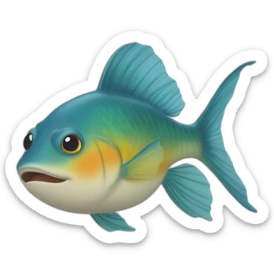ponyo poisson sticker