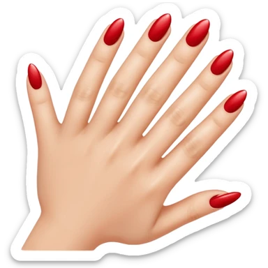 uñas pintadas  sticker