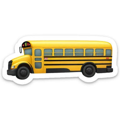 school bus sticker