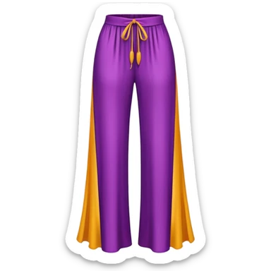 fashion colorful trouser sticker