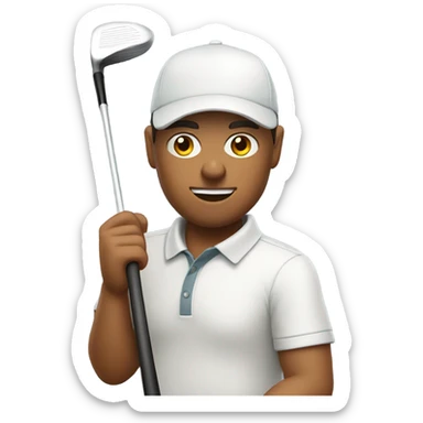 golfer sticker