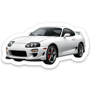 Toyota supra sticker