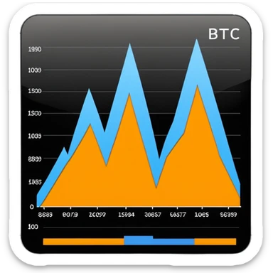 BTC volatility sticker