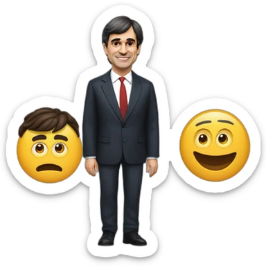 Pedro Sánchez le lame los pies a Carles Puigdemont sticker