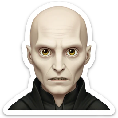 Lord Voldemort in harry potter sticker