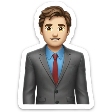 tobey-mcguire-in-spiderman-suit sticker