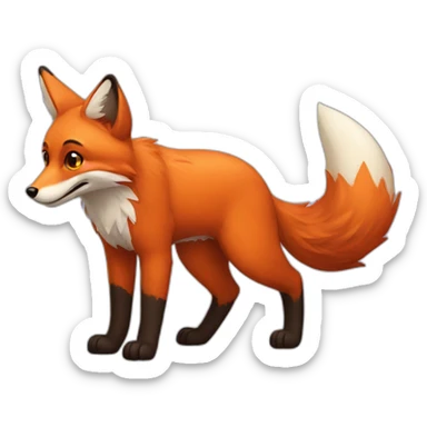 fox sticker