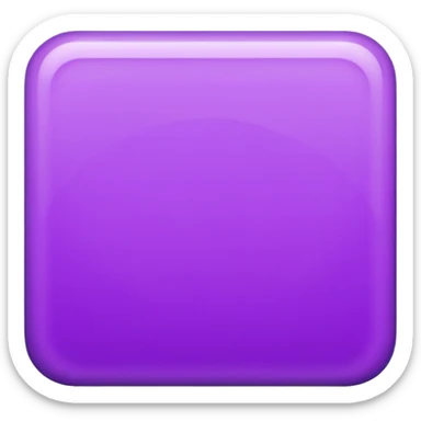 purple Rectangle shape sticker