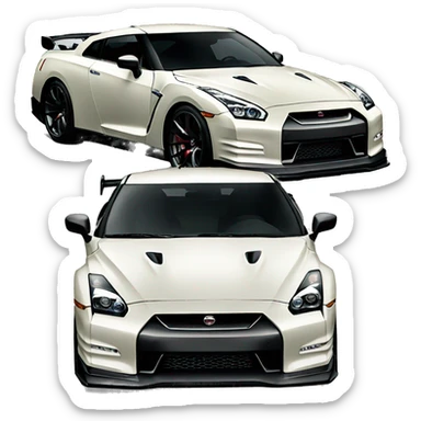 Nissan gtr sticker