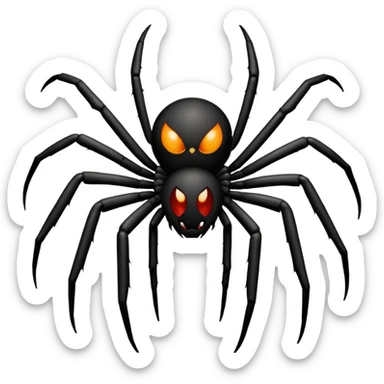 Spider vector samll sticker