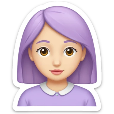 🩷lila renk yap sticker