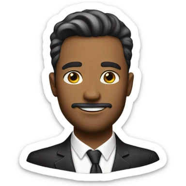 a loving handsome rich husband sticker