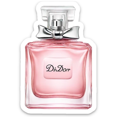 Miss dior perfume sticker