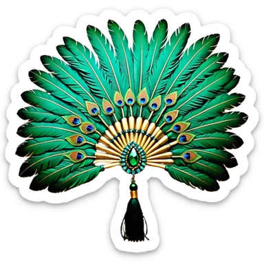 ave Cabeza y espalda: tonos verdes y azulados brillantes.

Pecho: anaranjado intenso que contrasta con el resto del cuerpo.

Alas: mezcla de verdes y negros.

Cola: larga y elegante, con dos plumas centrales que terminan en forma de “raqueta”. sticker