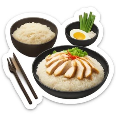 Hainan chicken rice sticker