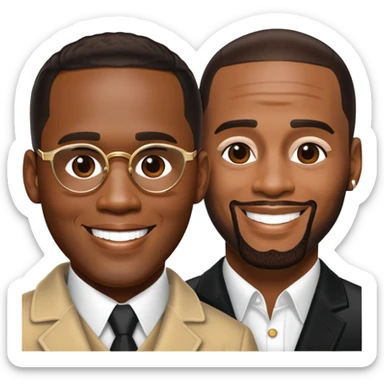 Diddy and r Kelly  sticker